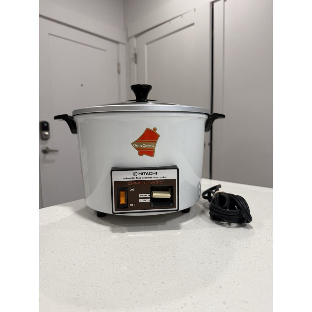 Hitachi Chime O Matic Ric Cooker Rd-5083 8.3 Cup White